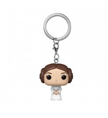 Porte Clé Star Wars - Princess Leia Pocket Pop 4cm