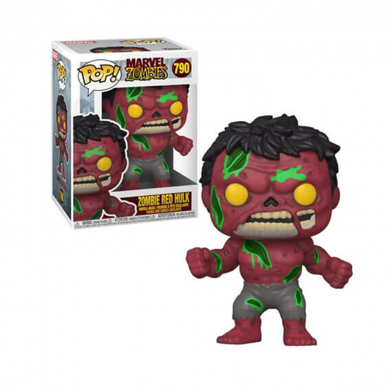 Figurine Marvel - Zombies Red Hulk Pop 10cm