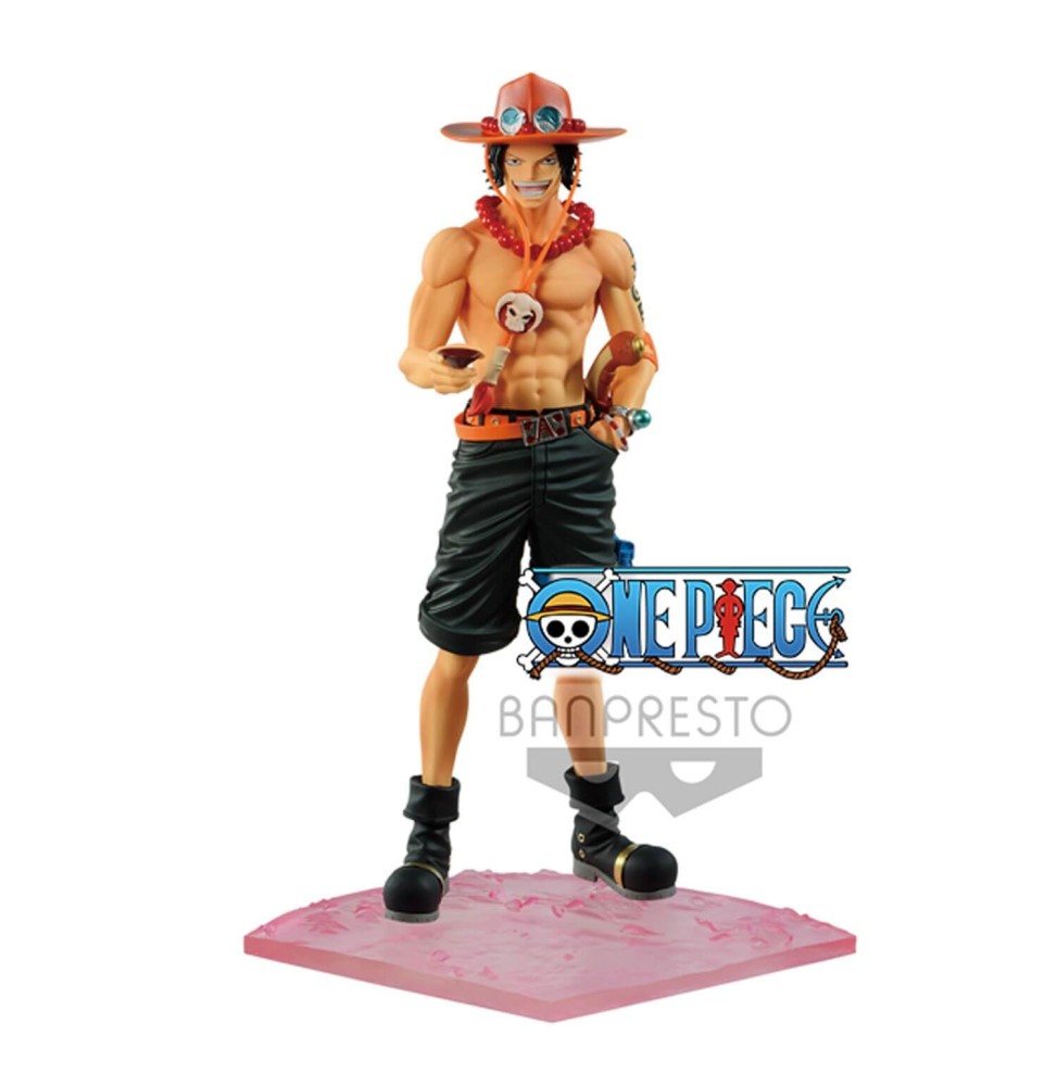 Figurine One Piece - Portgas D Ace Magazine Special Episode Luff Vol2 19cm