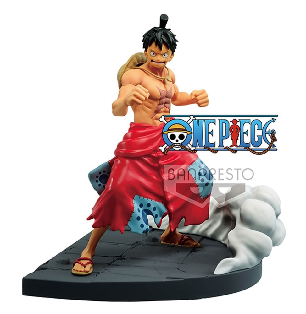 Figurine One Piece - Monkey D Luffy Log File Selection Worst Generation  Vol1 13cm