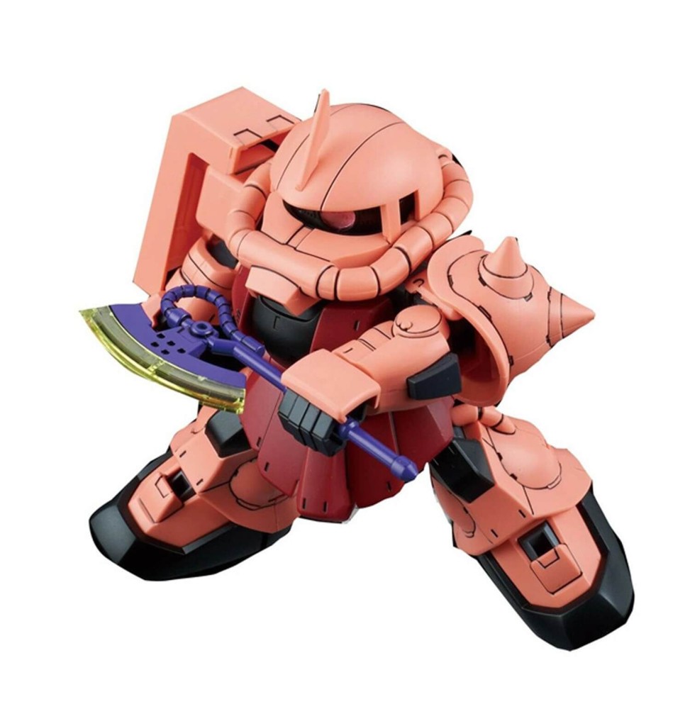 Maquette Gundam - 14 MS-06S Zaku II Gunpla SD Cross Silhouette 8cm