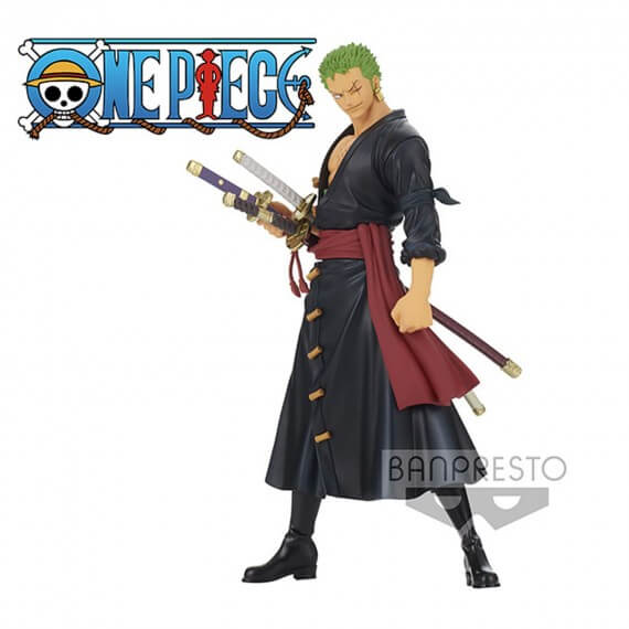 Figurine One Piece - Zoro Grandline Men Wanokuni Vol 13 17cm