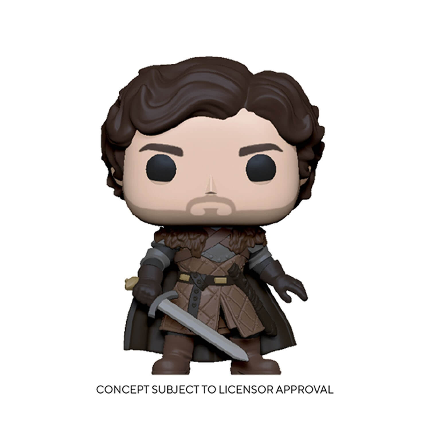 Figurine Game Of Thrones - Rob Stark With Sword Pop 10cm - Funko