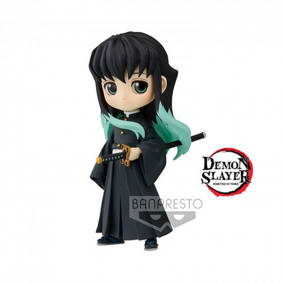 Figurine Demon Slayer Kimetsu No Yaiba - Muichiro Tokito Vol3 Q Posket 7cm