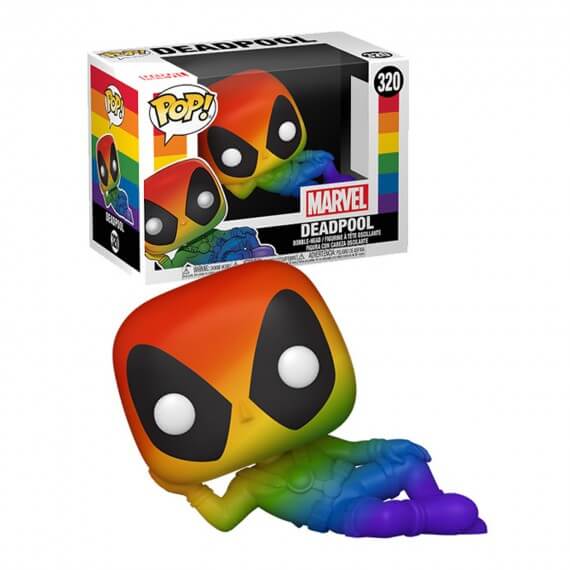 Figurine Marvel Pride - Deadpool Rainbow Pop 10cm