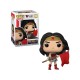 Figurine DC Wonder Woman 80Th - Wonder Woman Superman Red Son Pop 10cm