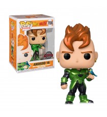 Figurine DBZ - Android 16 Metallic Exclu Pop 10 cm