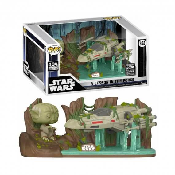 Figurine Star Wars - Yoda & X-Wing Exclu Pop 10cm