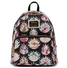 Mini Sac A Dos Disney Villains - Pastel Flames