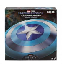 Marvel Legends - Réplique du bouclier de Captain America Shield Stealth Edition 60cm