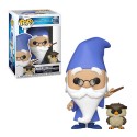 Figurine Disney Merlin L'Enchanteur - Merlin W/Archimedes Pop 10cm