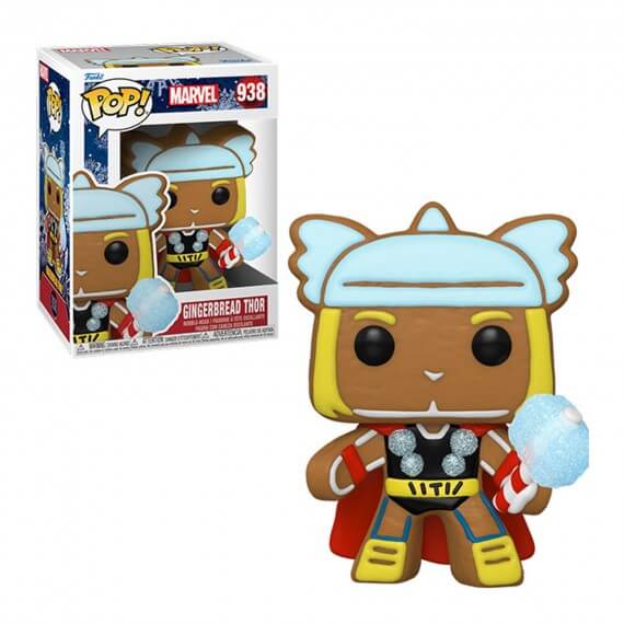 Figurine Marvel Holiday - Gingerbread Thor Pop 10cm