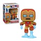 Figurine Marvel Holiday - Gingerbread Iron Man Pop 10cm