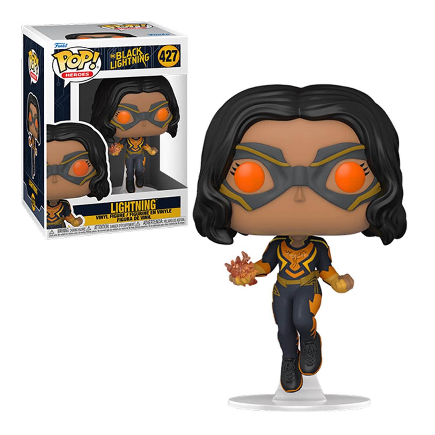 Figurine DC Black Lightning - Lightning Pop 10cm - Funko