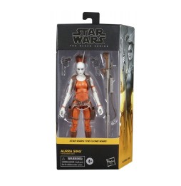 Figurine Star Wars Clone Wars - Aurra Sing Black Series 15cm