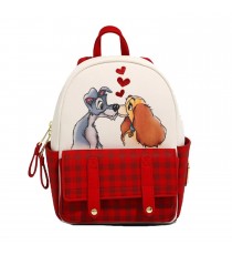 Mini Sac A Dos Disney - La Belle Et Le Clochard Bisou Exclu