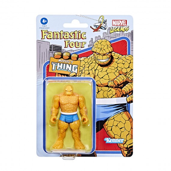 Figurine Marvel Legends Fantastic Four - Retro The Thing 10cm