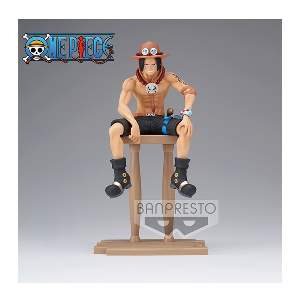 Figurine One Piece - Portgas D Ace Grandline Journey 15cm