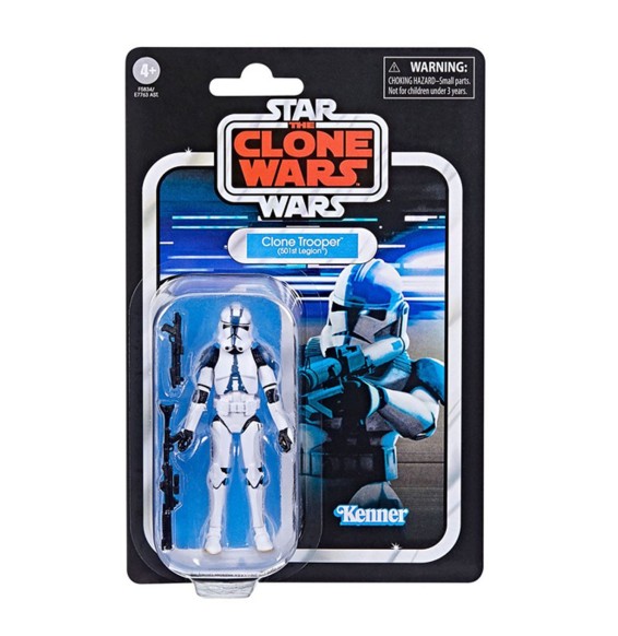 Figurine Star Wars Clone Wars - Clone Trooper 501st Legion Vintage 10cm