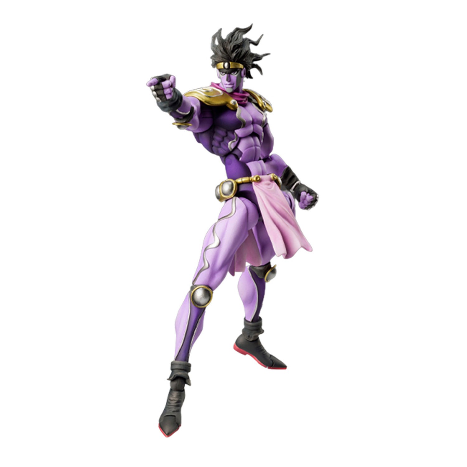  Medicos JoJo's Bizarre Adventure Part 4: Chozo Kado Star  Platinum Super Action Statue Figure, Multicolor : Toys & Games