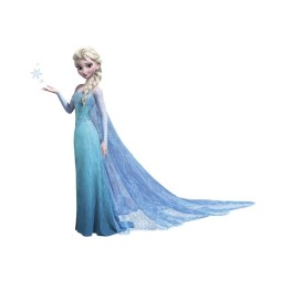 Stickers Muraux Disney - Geant Frozen Elsa 122X104cm