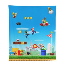 Poster Nintendo Geant - Tissu Super Mario 152X132cm