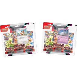 Pokémon EV03 - Pack 3 boosters Ecarlates et Violet - Flammes Obsidiennes