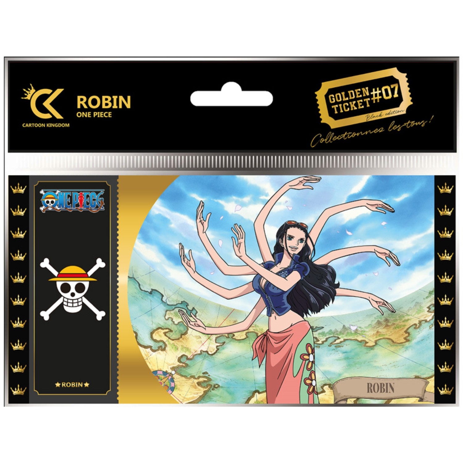 Black Ticket One Piece - Nico Robin - Cartoon Kingdom