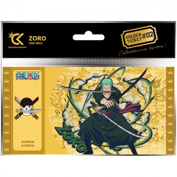 Golden Ticket One Piece - Roronoa Zoro