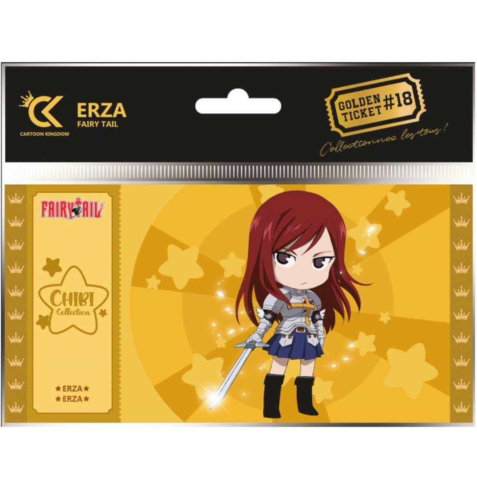 Golden Ticket Fairy Tail - Chibi Erza