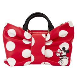 Sac A Main Disney Loungefly - Minnie Rocks The Dots Figural Bow