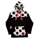 Sweat à capuche Disney Loungefly unisexe - Hoodie Minnie Rocks The Dots Sherpa XL