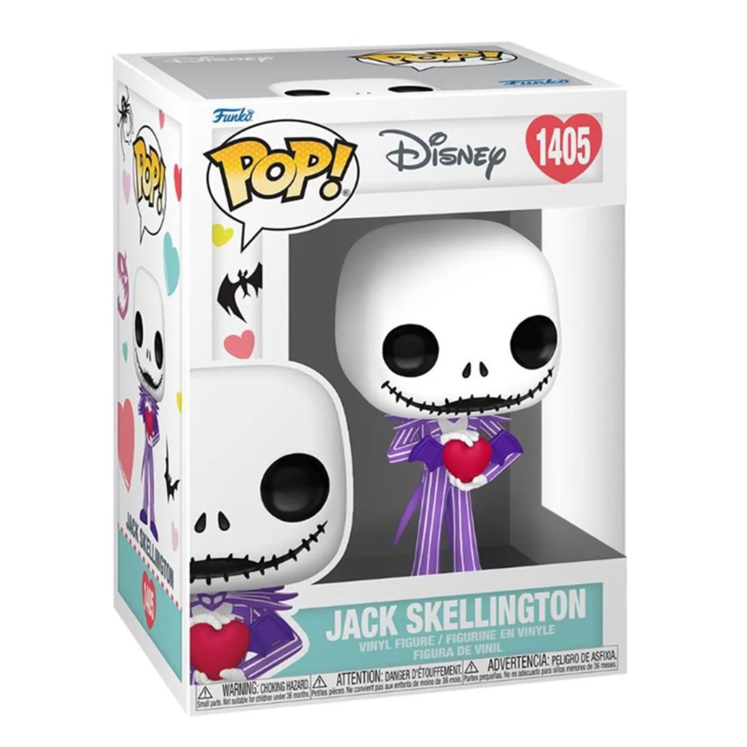 Figurine Disney - Nbx Valentines Jack Pop 10cm - Funko