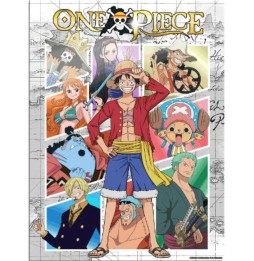 Poster One Piece - Golden Poster 02 Groupe Collage 30X40cm