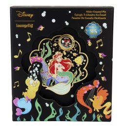 Pins Disney Loungefly Collector Box - Little Mermaid Petite Sirene 35Th Anniv 8cm