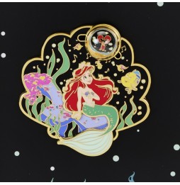 Pins Disney Loungefly Collector Box - Little Mermaid Petite Sirene 35Th Anniv 8cm