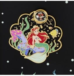 Pins Disney Loungefly Collector Box - Little Mermaid Petite Sirene 35Th Anniv 8cm