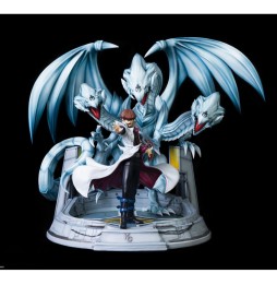 Statue Yu-Gi-Oh - Kaiba & L'Ultime Dragon Blanc Aux Yeux Bleus 1/7 47cm