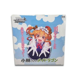 Weiss Schwarz Miss Kobayashi Dragon Maid - Display De 16 Boosters