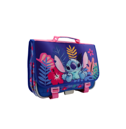 Cartable Disney - Stitch Fleurs