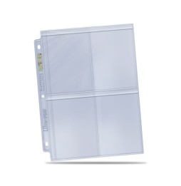 Page Classeur Ultrapro - Page Transparente Pour Toploader 4 Pochettes 100Pcs