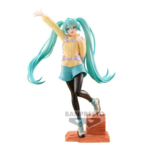 Figurine Vocaloid - Hatsune Miku Holiday Memories Mountain Climbing 20cm