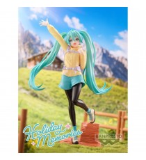 Figurine Vocaloid - Hatsune Miku Holiday Memories Mountain Climbing 20cm