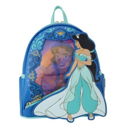 Mini Sac A Dos Disney - Aladdin Princess Jasmine Lenticular