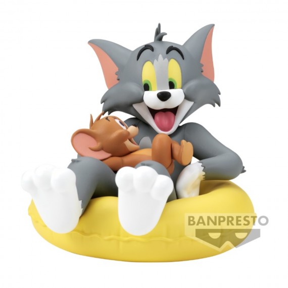 Figurine Tom And Jerry - Tom And Jerry Enjoy Float 10cm