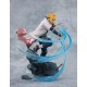 Figurine Naruto Shippuden - Minato Rasengan Super Fierce Battle Figuarts Zero 20cm