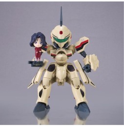 Figurine Macross - Macross Plus Tiny Session YF-19 Isamu Alva Dyson Use With Myung Fan Lone 11cm