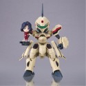 Figurine Macross - Macross Plus Tiny Session YF-19 Isamu Alva Dyson Use With Myung Fan Lone 11cm