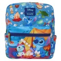 Mini Sac A Dos Nylon Disney - Stitch Camping Cuties