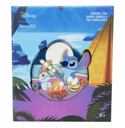 Pins Collector Box Disney - Stitch Camping Cuties